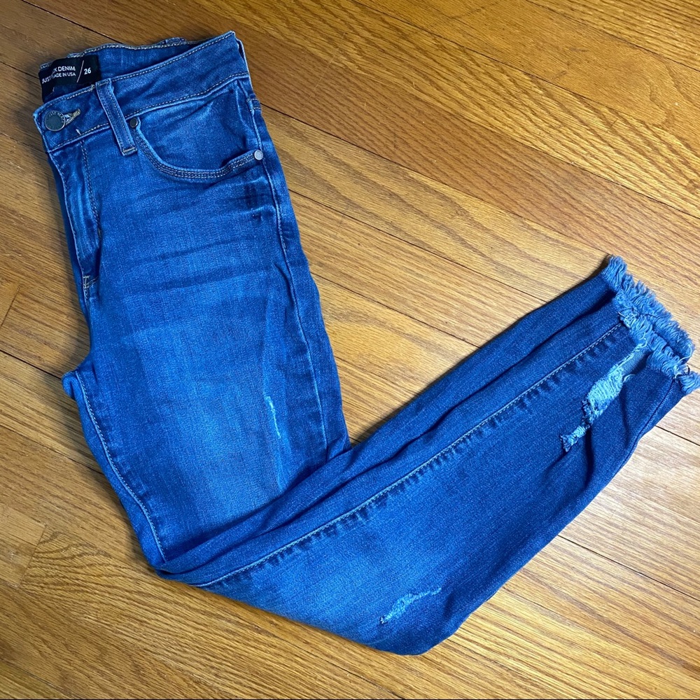 Just Black Denim skinny jeans!
